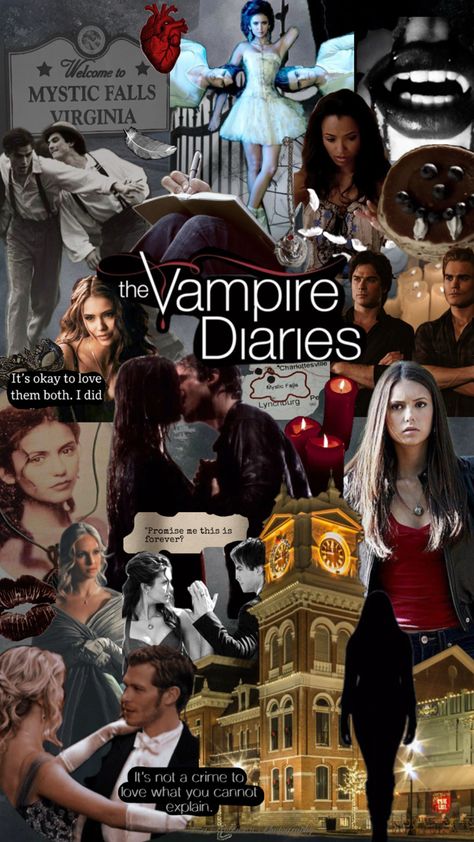 Vampire Diaries Collage, I Was Feeling Epic, F1 Wags, Vampire Diaries Wallpaper, Mystic Falls, The Vampire Diaries, The Vampire, Vampire Diaries, Vision Board