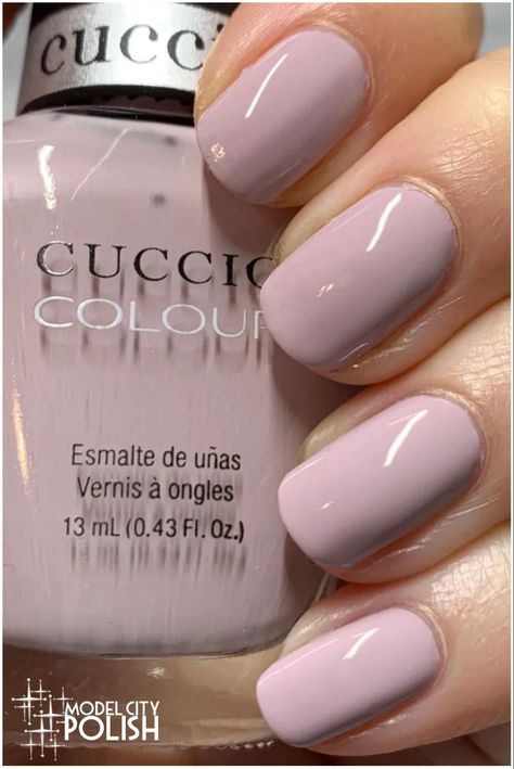 Pale pink purple dipping piwder part of the Little Coquette Collection Nails Dusty Pink, Dusty Pink Nails, Cuccio Nails, Spring Pastels, Nail Files, Makeup Guru, Beauty Basics, Nails Inspo, Work Week