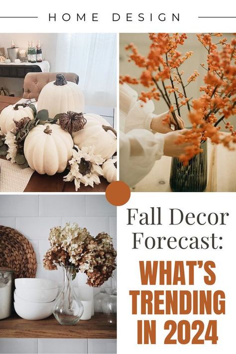 Get ready to fall in love with the most stunning and fun fall decor trends of 2024! From earthy tones to cozy textures, we're spilling all the deets on how to create an autumn sanctuary in your home. Don't miss out on the trendiest ways to celebrate the season! Modern Thanksgiving Decor, Winter Table Centerpieces, Fun Fall Decor, Modern Thanksgiving, Modern Fall Decor, Fall Decor Diy Crafts, Cozy Fall Decor, Winter Table, Classy Decor