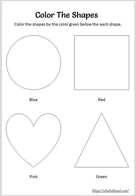 Color the Shapes Worksheets for Kindergarten Color The Shapes Worksheet, Pg Class Worksheet, Coloring Shapes Worksheet, Shapes Drawing For Kids, Shapes Worksheets Preschool, Shapes Toddler Activities, Drawing Worksheets For Kindergarten, Shape Worksheets For Kindergarten, Free Kindergarten Printables