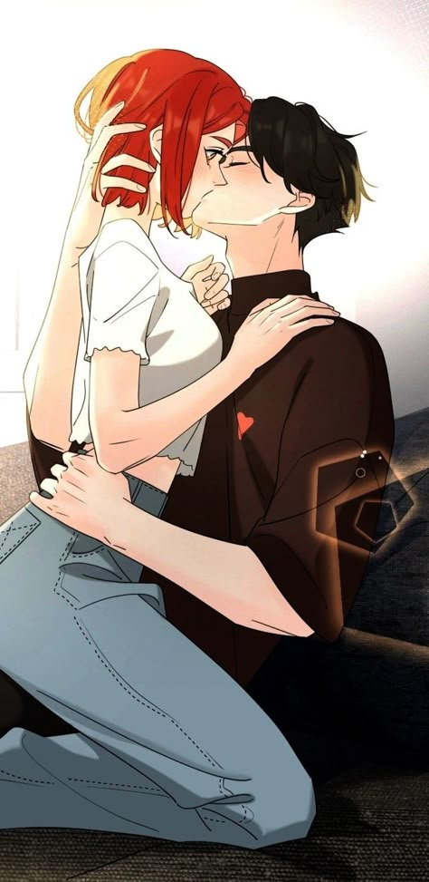 Hot Anime Couples, Black Color Hairstyles, Anime Pregnant, Photo Manga, Romance Couple, Hairstyles Black Hair, Color Hairstyles, Manga Couple, Best Anime Couples