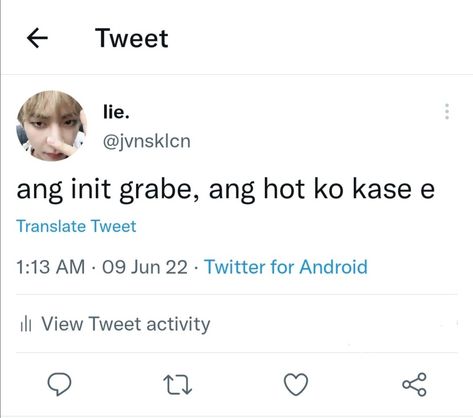 funny tweet Filipino Tweets Funny, Filipino Tweets, Filipino Memes, Filipino Funny, Relatable Tweets, Funny Tweets, Kpop Memes, Humor, Memes