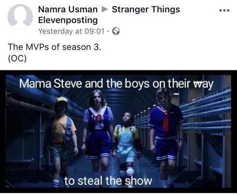 Mama Steve Harrington, Mama Steve Stranger Things, Steve Meme, Mama Steve, Ballet Drawings, Birthday Inspiration, Stranger Things 3, Miraculous Ladybug Oc, Anime Things