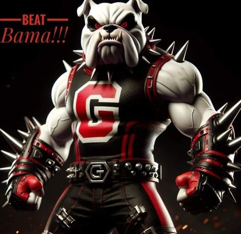 Pitbull Wallpaper, Georgia Bulldog Mascot, College Football Logos, Bulldog Wallpaper, Uga Football, Ga Bulldogs, Bulldog Tattoo, Georgia Dawgs, Bulldog Mascot