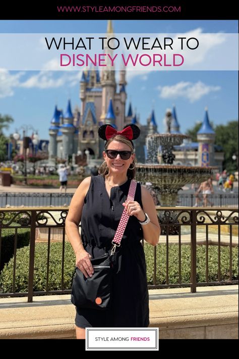 Embrace your inner Disney fashionista at any age! 💫✨ Check out our latest blog post for effortless outfit ideas perfect for 50-year-old ladies who want to rock their Disney adventures in style. Dress to impress and let the magic begin! ✨💃 Read more on our website now!
What I'm wearing...#StyleByChrista 

#StyleAmongFriends
#AmazonFashion
#Disney
#WhatWereWearing
#Over50 #Over50Fashion #Over50Style #FashionOver50
 #FashionBlogger #WhatToWear #RealOutfit #StyleMustHaves Modest Theme Park Outfit, Day At Disney Outfit, How To Dress For Disney World, Dressing For Disney World, Disney World November Outfits, Disney Outfits For Women Over 40, Outfits For Disney World Women, What To Wear To Disney World, Simple Disney Outfits