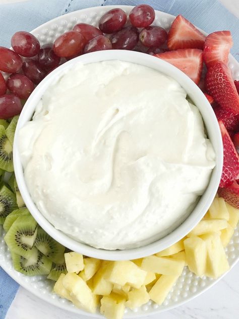 Coconut Cream Fruit Dip Coconut Cream Dip Recipe, Coconut Cream Dipping Sauce, Coconut Cream Dip, Hidden Valley Ranch Dip, Ranch Dip Mix, Homemade Ranch Dressing Mix, Ranch Dressing Recipe Homemade, Fruit Dips Recipes, Healthy Snacks To Make