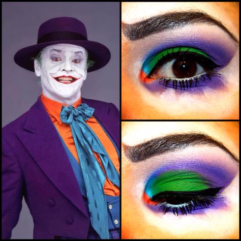 Joker inspired makeup from Tim Burton's Batman (1989) Joker Inspired Makeup, Batman Makeup, Batman Costume Diy, Tim Burton Batman, Competition Makeup, Batman 1989, Joker Makeup, Joker Costume, Batman Costume