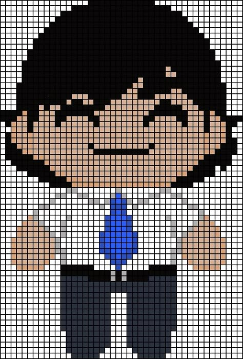 Tally Hall Perler Bead, Tally Hall Bracelet, Pierce The Veil Perler Beads, Perler Bead Memes, Tally Hall Good & Evil, Pixel Art 32x32 Grid Meme, Zubin Sedghi, Funny Ties, Hall Wallpaper