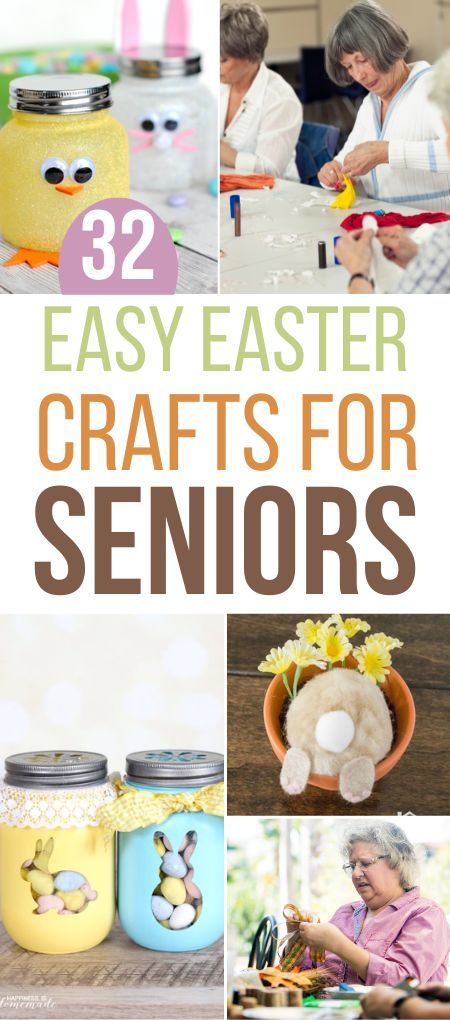 Looking for fun and easy Easter crafts for seniors? Check out our collection of creative ideas that are perfect for older adults! From festive decorations to cute bunny crafts, we've got you covered. Whether you're looking for a fun activity to do with your loved ones or need some inspiration for your senior center, these Easter crafts are sure to bring joy and laughter to all. Get inspired and start crafting today! Easy Easter Crafts For Seniors, Craft Ideas For Seniors, Easter Crafts For Seniors, Ideas For Seniors, Easter Craft Ideas, Diy Easter Crafts, Nursing Home Activities, Easter Crafts For Adults, Adult Easter