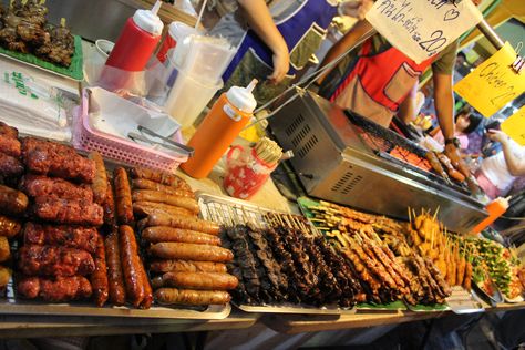 Krabi Night Market Food Night Market Food, Night Market, Krabi, Chicken Wings, Meat, Chicken