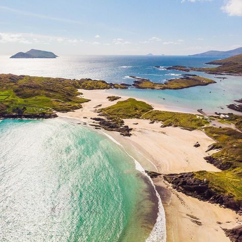 The scenic route: Two sublime Irish drives with scenery to die for Irish Beach, Backpacking Ireland, Ireland Hotels, Ireland Weather, Ireland Beach, Dingle Peninsula, Ireland Tours, Kerry Ireland, County Kerry