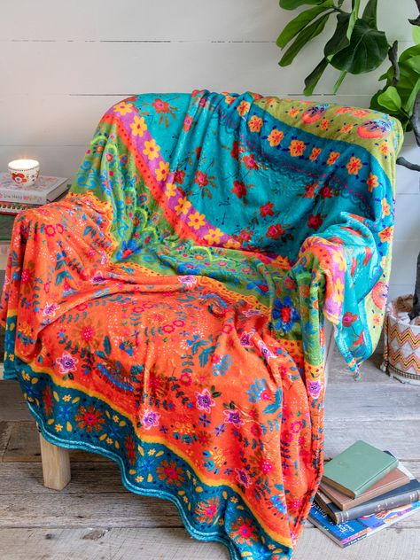 Blanket or Tapestry?! It's both! The Tapestry Blanket is super snug and soft, yet lightweight for any time of year. Snuggle under it for reading a good book, watching movies, or hanging with friends…or bring it outside on a chilly day. Get creative with our tapestry blanket and hang it on a wall that needs brightening, Colorful Boho Home, Hippy Blanket, Bright Artwork, Tapestry Blanket, Hanging With Friends, Boho Throws, Comfy Blankets, Boho Curtains, Comfy Couch