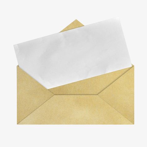 Envelope Png Aesthetic, Envelope Aesthetic, Old Envelope, Envelope Png, Envelope Vintage, Scrapbook Png, Yellow Png, Letter Png, Vintage Envelope