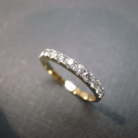 Classic Wedding Ring, Wedding Ring Diamond, Wedding Diamond, Classic Wedding Rings, Gold Diamond Wedding Band, Unique Wedding Bands, Bridal Bands, Diamond Anniversary, Diamond Rings Bands