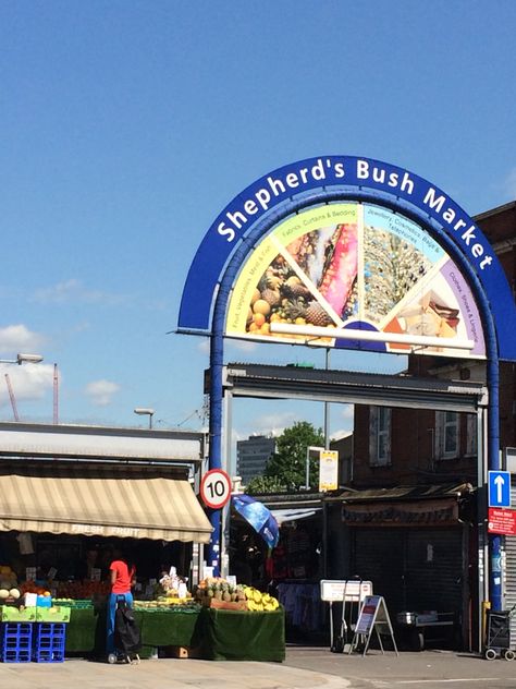 Shepherds Bush Market, London. A little gem of a place. ❤️ Shepherds Bush, London Town, Childhood Memories, A Place, London, Marketing, Film