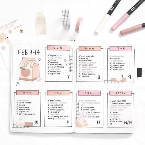 Bullet Journal Febrero, Bullet Journal Work, Bullet Journal Minimalist, February Bullet Journal, Bahasa Jepun, Penanda Buku, Bullet Journal Ideas Templates, Creating A Bullet Journal, Bullet Journal Cover Ideas