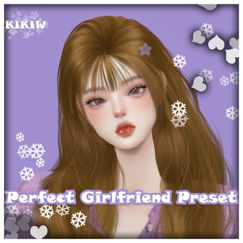 KIKIW Perfect Girlfriend, Sims 4 Anime, Nose Mask, Tumblr Sims 4, Free Sims, Sims 4 Collections, Sims 4 Cc Finds, The Sims4, Sims Mods