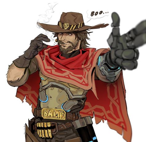 Ow2 Fanart, Cole Cassidy, Jesse Mccree, Mccree Overwatch, First Person Shooter Games, Space Cowboy, Overwatch Fan Art, Space Cowboys, Overwatch 2