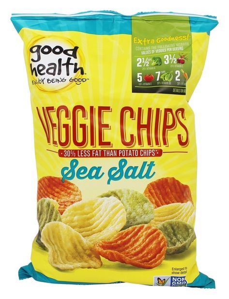 Save on Veggie Chips Sea Salt by Good Health Natural Foods and other Fruit and Vegetable Snacks, Chips & Snacks and Non-GMO remedies at Lucky Vitamin. Shop online for Food & Snacks, Good Health Natural Foods items, health and wellness products at discount prices. Veggie Straws, Snacks Chips, Chips Snacks, Vegetable Snacks, Veggie Chips, Healthy Food Delivery, Food Snacks, Natural Foods, Health Breakfast