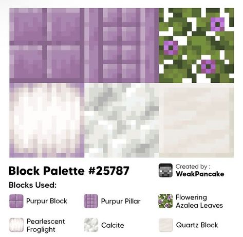 Dye Chart Minecraft, Minecraft 1.20 Palette, Minecraft Block Palette Quartz, Minecraft One Block Ideas, Minecraft Pallets Ideas, Aesthetic Minecraft Block Combinations, Warped Wood Pallet Minecraft, Minecraft Ombre Blocks, Minecraft Block Pallets Castle