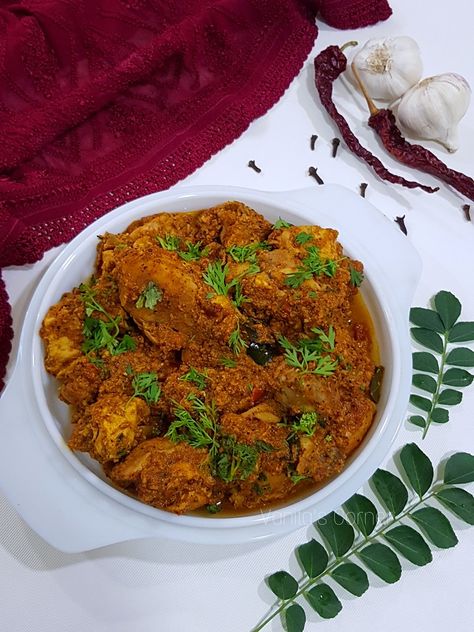 Chicken Sukka, Cooking Lamb, Mutton Curry Recipe, Indian Delicacies, Meat Tenderizers, Mutton Curry, How To Cook Lamb, Methi Seeds, Ginger Garlic Paste