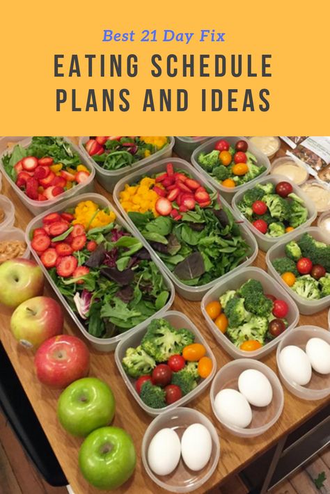 There are dozens of meal plans and ideas you can apply or try when you’re on the 21 Day Fix diet. Because of this, things can get a bit confusing at times. Therefore, I’ve decided to help you become more organized and create easy-to-prepare daily eating plans. The following tips and ideas are meant to help you save time and money. 21 Day Fix Meal Ideas, 5 Small Meals A Day Plan Ideas, Small Meals 5 Times A Day, Oatmeal Diet Plan 21 Days, Poorly Drawn Lines, Become More Organized, 21 Day Fix Diet, Eating Schedule, Beachbody Recipes