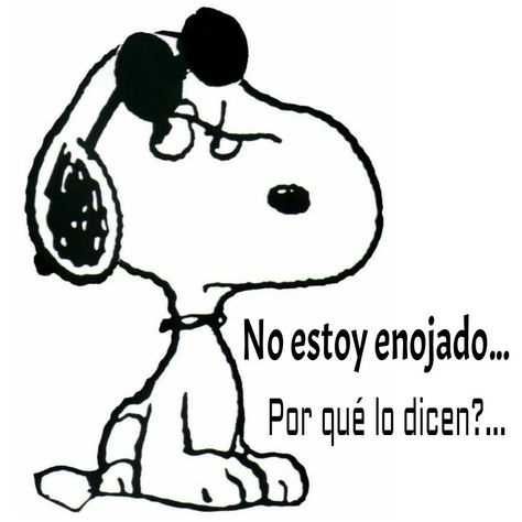 No estoy enojado... Charlie Brown And Snoopy, Charlie Brown, Snoopy, Fictional Characters