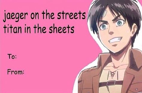 Anime valentine card Anime Pick Up Lines, Valentines Anime, Valentines Memes, Funny Valentines Cards, Pick Up Lines Funny, My Funny Valentine, Valentine's Day Cards, Pick Up Lines, Fb Memes