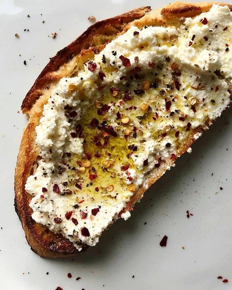 Sourdough Toast Ideas, Toast Ideas Breakfast, Toast Sourdough, Toast Ideas, Sourdough Toast, Healthy Toast, Breakfast Toast, Chili Flakes, Tasting Table