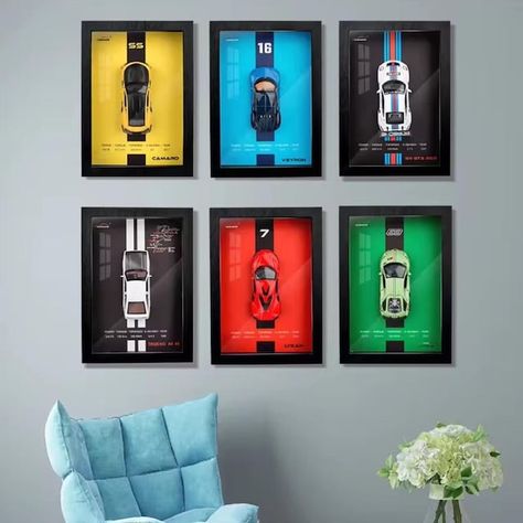 ToyCastGate - Etsy Japan Hot Wheels Room, Painting Collection, Car Frames, Toy Cars For Kids, Toys Collection, Boys Toys, Wooden Photo Frames, 3d Photo, Ae86