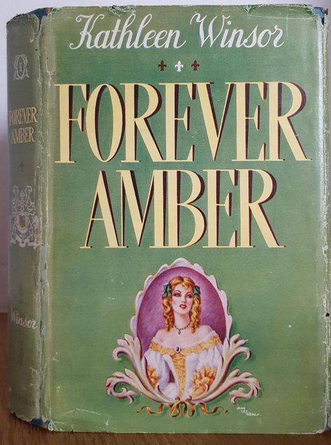 FOREVER AMBER Winsor, Kathleen Historical Romance, Amber, Romance, Novelty Sign, New York, Book Cover, Reading, Books