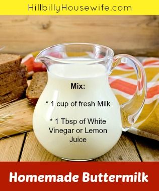 Make Buttermilk, Culinary Tips, Cooking Substitutions, How To Make Buttermilk, Sweet Milk, Cooking Measurements, Buttermilk Recipes, Homemade Buttermilk, Baking Substitutes