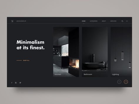 Design De Configuration, 블로그 디자인, Interior Design Shop, Minimalist Web Design, Gfx Design, 포트폴리오 레이아웃, Modern Website Design, Interior Design Website, Web Ui Design