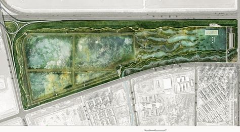 Designing an airport for birds | News | McGregor Coxall Water Pavilion, Sponge City, Wetland Park, Landscape Plan, Landscape Architecture Design, Landscape Plans, Tianjin, Master Plan, Landscape Projects