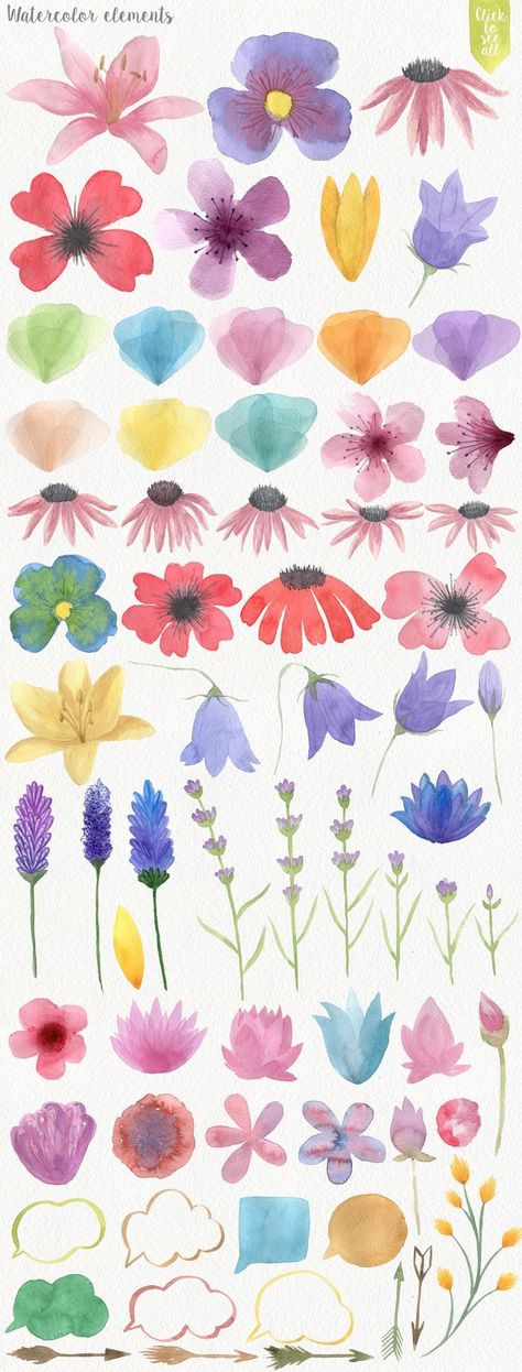 Garden Watercolor, Watercolor Paintings For Beginners, Watercolor Paintings Easy, Watercolor Flower Art, Watercolor Painting Techniques, 수채화 그림, Diy Watercolor, Watercolor Paintings Tutorials, Watercolor Flowers Paintings