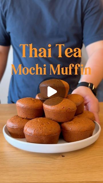 Thai Tea Mochi Muffin Recipe🧋🍡

Here’s how I made it (adapted from 3jamigos recipe): 

- 56g unsalted melted butter (can sub with... | Instagram Mochi Muffin Recipe, Thai Rice, Thai Milk Tea, Butter Mochi, Thai Tea, Kiss The Cook, Gluten Free Treats, Milk Tea, Brown Butter