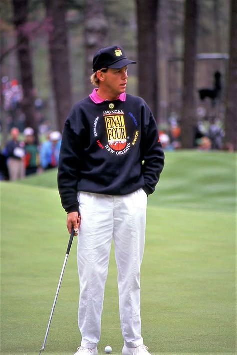 1993 Masters: Payne Stewart Golf Fits Men, Golf Style Men, Golf Outfit Men, Payne Stewart, Golf Swag, Dad Core, Golf Fits, Country Club Outfit, Mens Golf Fashion