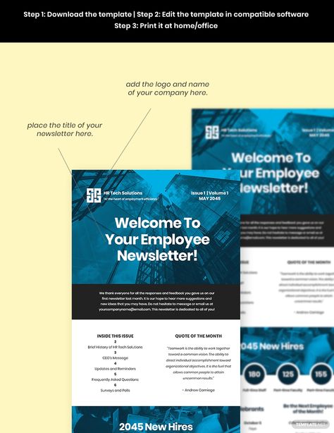 Free Basic HR Newsletter Template #AD, , #SPONSORED, #Basic, #Free, #HR, #Template, #Newsletter Hr Newsletter, Newsletter Template Free, Montessori Elementary, Docs Templates, Song Words, Newsletter Template, Financial Logo, Teacher Memes, Reading Teacher