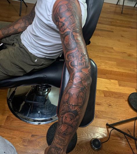 Black Men Tattoo Ideas, Tree With Birds Tattoo, Arm Tattoos Lettering, Men Tattoo Ideas, Arm Tattoos Black, Black Men Tattoos, Forearm Tattoo Quotes, Half Sleeve Tattoos Forearm, Half Sleeve Tattoos Drawings