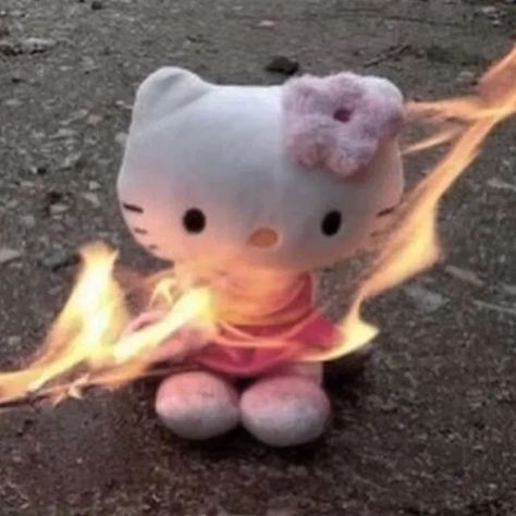 Hello Kitty Matching, Kitty Aesthetic, Hello Kitty Aesthetic, Playlist Covers, Grunge Aesthetic, A Fire, Pink Aesthetic, My Aesthetic, We Heart It