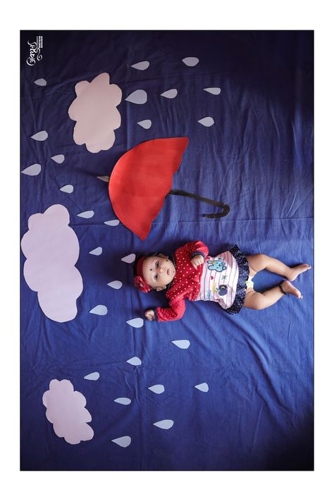 2nd Month Baby, Monthly Photoshoot, 2 Month Baby, Rainy Season, Baby Photoshoot, 2 Months, Baby Month By Month