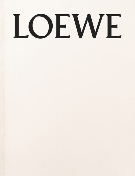 LOEWE Book Loewe Poster, Loewe Logo, Loewe Branding, Loewe Brand Identity, Loewe Fragrance, Epic Fantasy Books, Loewe Puzzle, Fantasy Books, Books