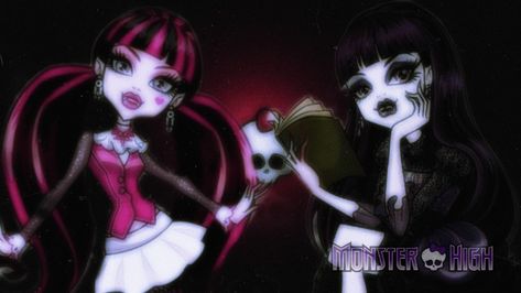 Monster High, Desktop Wallpaper, Laptop, Black And White, Makeup, Hair, Anime, White, Black