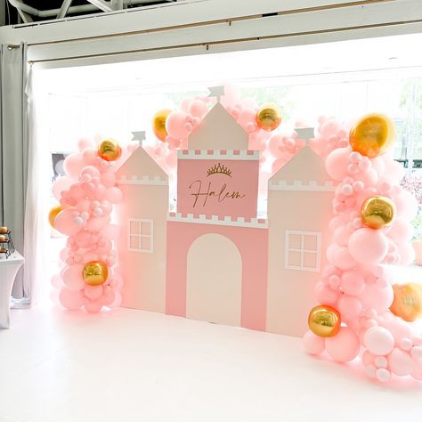 Princess Birthday Decoration Ideas, Princess Castle Party, Princess Castle Backdrop, Princess Aurora Party, Diy Princess Party, Royal Princess Birthday, Fairy Theme Birthday Party, Castle Birthday Party, Princess Backdrop