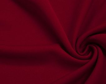 Red 60'' Solid Stretch Scuba Knit Fabric by the Yard - Style 3044 Scuba Knit, Double Knit, Team Apparel, Knit Outfit, Double Knitting, Color Card, Cut And Color, Fabric By The Yard, Knit Fabric