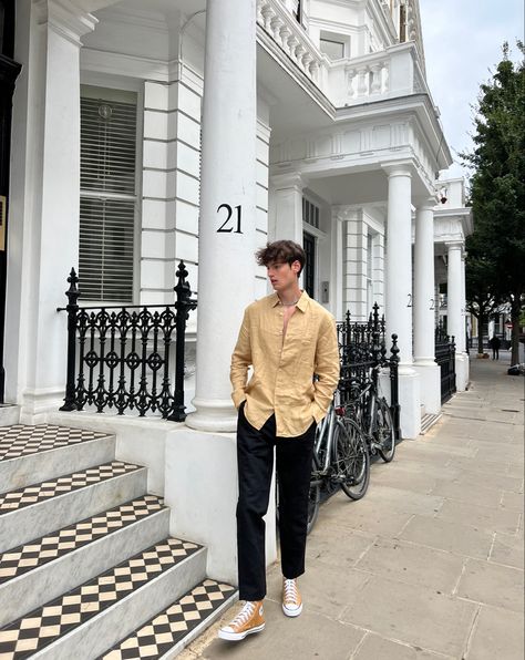 Korean University Outfit Men, University Outfit Men, Korean University Outfit, Ootd Cwo, Korean University, Moritz Hau, Atlas Corrigan, College Outfits Men, Uni Outfit