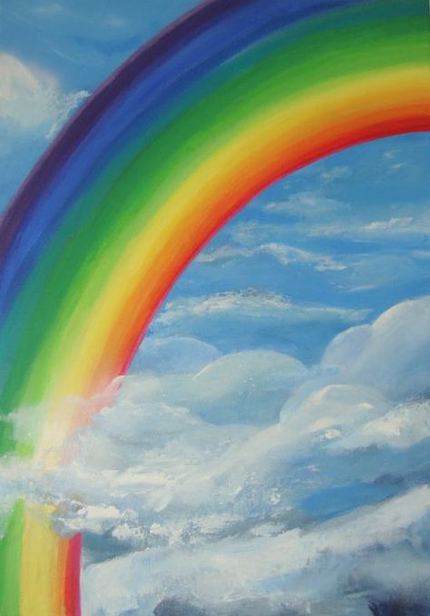 She's A Rainbow, Oil Pastel Drawings Easy, Colored Pencil Artwork, Rainbow Painting, Hippie Painting, Diy Watercolor Painting, Oil Pastel Drawings, Rainbow Wallpaper, Rainbow Background