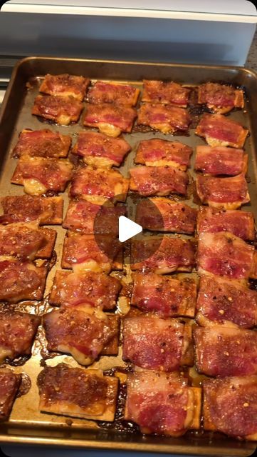 Lisa Sosa on Instagram: "Found this recipe from @badbatchbaking and OMG these are sooooo good #appetizeridea #snackidea #bookclubsnack" Apps For Football Appetizers, Appies For A Crowd Appetizer Ideas, Healthy Delicious Snack Recipes, Christmas Finger Foods Appetizers, Easy Halloween Appetizers For A Party, Fingerfood Party Appetizers Finger Foods Appetizer Recipes, Football Food Ideas, Cheesy Appetizers, Bacon Crackers