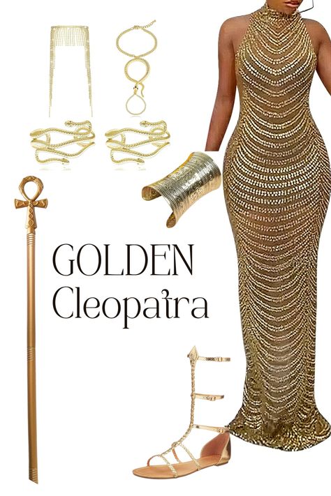 Cleopatra Party Theme, Egyptian Themed Party Outfit, Halloween Costumes Corset Ideas, Cleopatra Halloween Costume Ideas, Egyptian Outfit Ideas, Cleo Patra, Cleopatra Outfit, Egyptian Themed Party, Egyptian Outfit