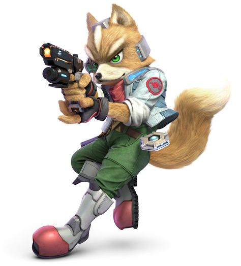 Fox McCloud from Super Smash Bros. Ultimate #illustration #artwork #gaming #videogames #characterdesign Super Smash Bros Characters, Fox Mccloud, Fox Character, Smash Ultimate, Nintendo Switch System, Switch Nintendo, Nintendo Characters, Star Fox, Super Smash Brothers